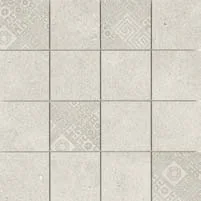 Мозаика Versace Greek Mosaico T16 Decorato Bianco 261200 40x40 матовая