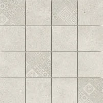 Мозаика Versace Greek Mosaico T16 Decorato Bianco 261200 40x40 матовая