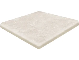 Ступень Gres de Aragon 906735 Petra Esquina Redonda Crema Antidesl 33x33 матовая