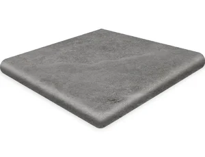 Ступень Gres de Aragon 906824 Petra Esquina Redonda Antracita Antidesl 33x33 матовая