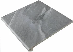 Ступень Gres de Aragon Tibet Anti-Slip Gris 30x33 противоскользящая