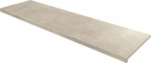 Ступень Gres de Aragon Urban Anti-Slip Rect. Beige 33x120 матовая