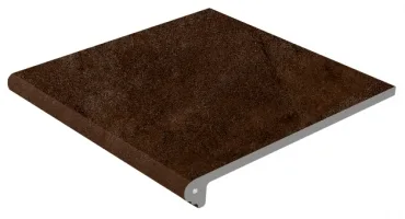 Ступень Gres de Aragon Urban Caoba Anti-Slip Peldano Redondo 30x33 матовая
