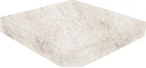 Ступень Gresmanc Esquina Recto Evo White Stone 31,7x31,7 матовая
