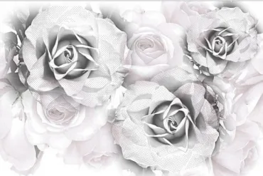 Панно Azuliber Gloss Infinity Conjunto Roses 2x6 глянцевое