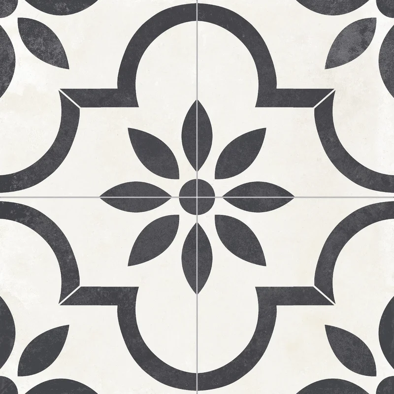 Керамогранит Halcon Cork 45x45 КОРК Черный/CORK Black матовый