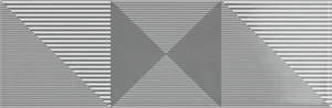 Декоративный элемент Harmony Crayon Grey Decor 10x30 глянцевый