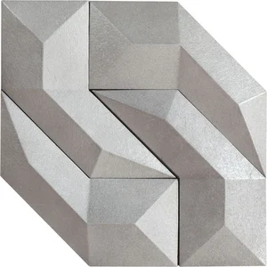 Декоративный элемент Harmony Dsignio D.Gen Silver 14355 30x30 структурированный