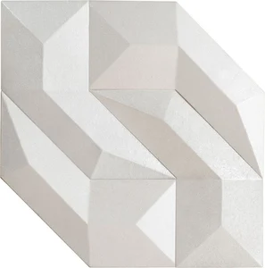 Декоративный элемент Harmony Dsignio D.Gen White 14356 30x30 структурированный