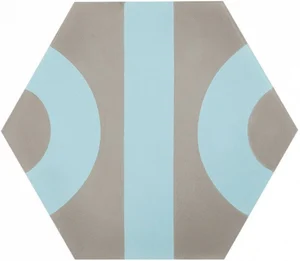 Керамогранит Harmony Dsignio Roll Grey-Blue 19318 24,8x28,5 матовый