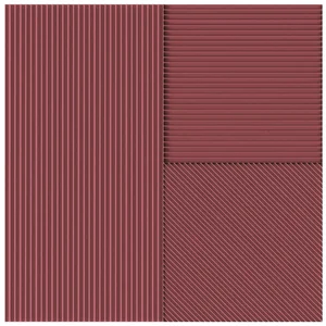 Плитка Harmony 31688 Harmony Lins Yonoh Bordeaux 20x20 Q-7 глянцевая