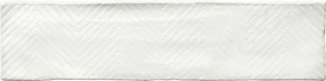 Плитка Harmony Highland White 23664 7,5x30 структурированная