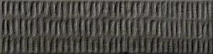 Керамогранит Harmony 37706 LAGOON Anthracite Decor 6x24,6 Q-53 рельефный