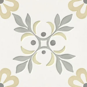 Керамогранит Harmony 40460 LLEVANT Yellow Garden Lt 22,3x22,3 Q-55 глянцевый