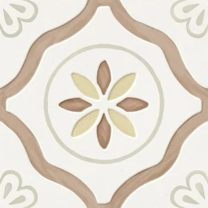 Керамогранит Harmony 40462 LLEVANT Clay Petals Lt 22,3x22,3 Q-55 глянцевый