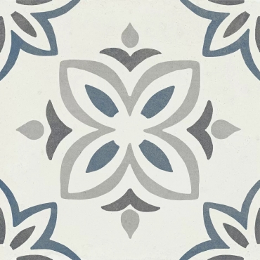 Керамогранит Harmony Provenza Blue Bloom 3386037791 22,3x22,3 матовый