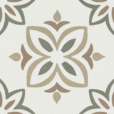 Керамогранит Harmony Provenza Green Bloom 3386037792 22,3x22,3 матовый