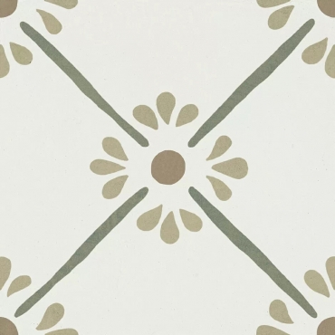 Керамогранит Harmony Provenza Green Flower3386037788 22,3x22,3 матовый