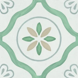 Керамогранит Harmony Sirocco Green Petals 32928 22,3x22,3 матовый