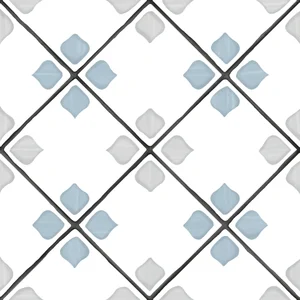 Керамогранит Harmony Tanger Silver Rhomb 31083 12,3x12,3 матовый