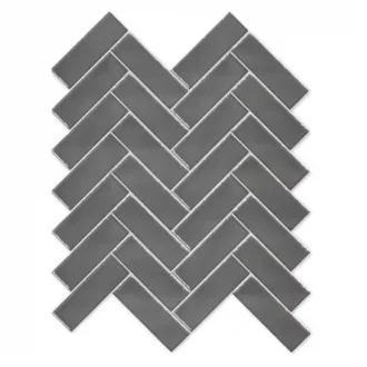Always Herringbone Mosaic Graphite