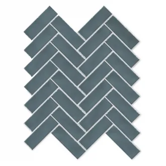 Always Herringbone Mosaic Marine