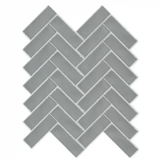 Always Herringbone Mosaic Smoke