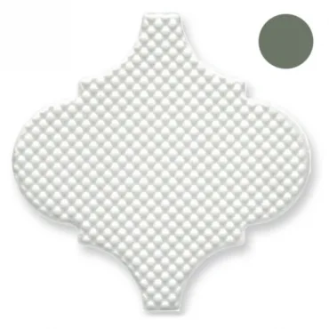 Плитка Heralgi Arabesque Dec. Scale Taupe 15x15 матовая