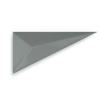 3D L Finish Chevron Hematite
