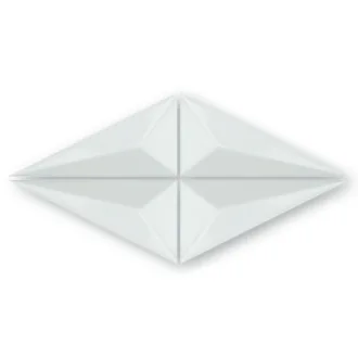 3D Mosaic Chevron Quartz