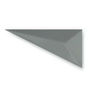 3D R Finish Chevron Hematite