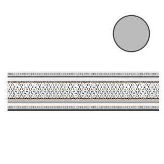 Garden Cenefa Classic Gris