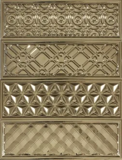 Garden Dec Geometry PVD Oro