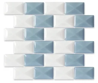 Hit Two Tone Mosaic Snow-Frost