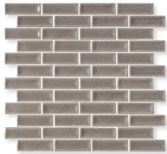 Mirror Brick Mosaic Brown