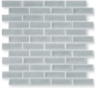 Mirror Brick Mosaic Cool Grey