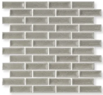 Mirror Brick Mosaic Green