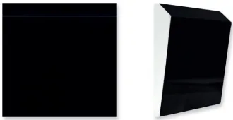 Side Black White