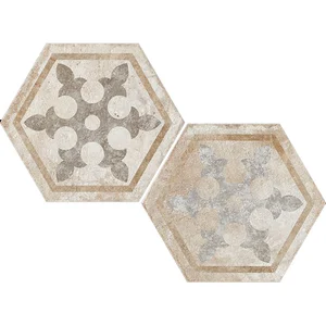 Декоративный элемент Fioranese Heritage Deco Exagona Texture 1 34,5x40 матовый
