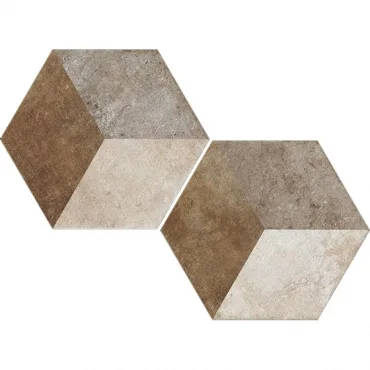 Декоративный элемент Fioranese Heritage Deco Exagona Texture 2 34,5x40 матовый