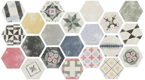 Керамогранит Codicer Heritage Hex25 21x25 матовый