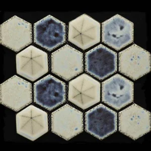 Мозаика Gaudi Hexa-22(4) 24,5x28,3 глазурованная