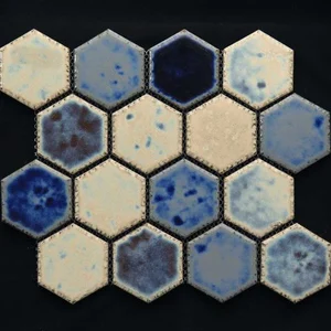 Мозаика Gaudi Hexa-23(4) 24,5x28,3 глазурованная