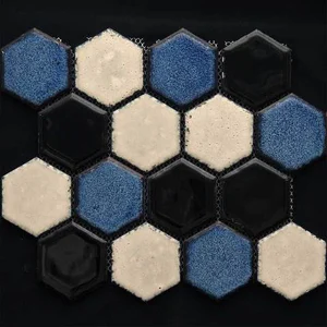 Мозаика Gaudi Hexa-26(4) 24,5x28,3 глазурованная
