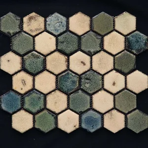 Мозаика Gaudi Hexa-4(2) 24,5x28,3 глазурованная