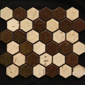 Мозаика Gaudi Hexa-5(2) 24,5x28,3 глазурованная