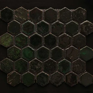 Мозаика Gaudi Hexa-7(2) 24,5x28,3 глазурованная