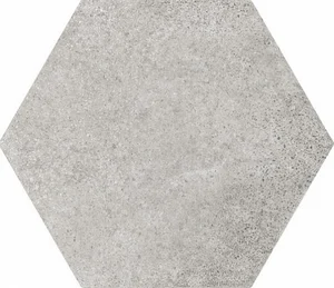 Керамогранит Equipe Hexatile Cement Grey 17,5x20 матовый