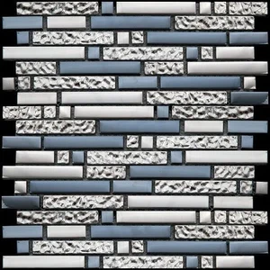 Мозаика Natural Mosaic Hi-tech HTC-502-M (Стекло) 30x30 глянцевая