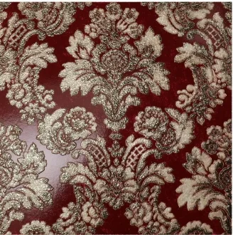 Wallpaper Barocco Burgundy BAR404
